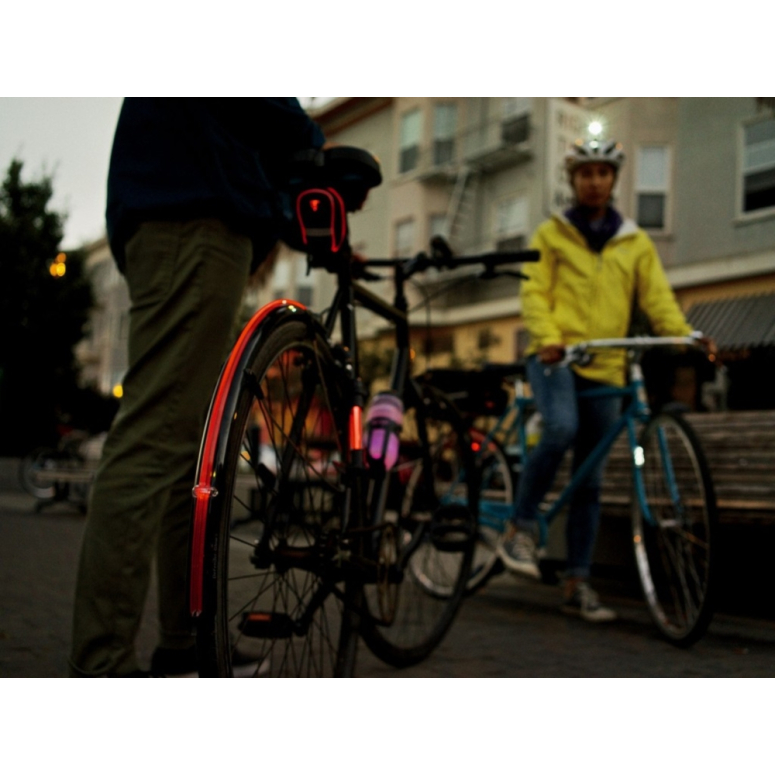 TOPEAK iGLOW BŁOTNIK ZESTAW DEFENDER iGLOW X SET