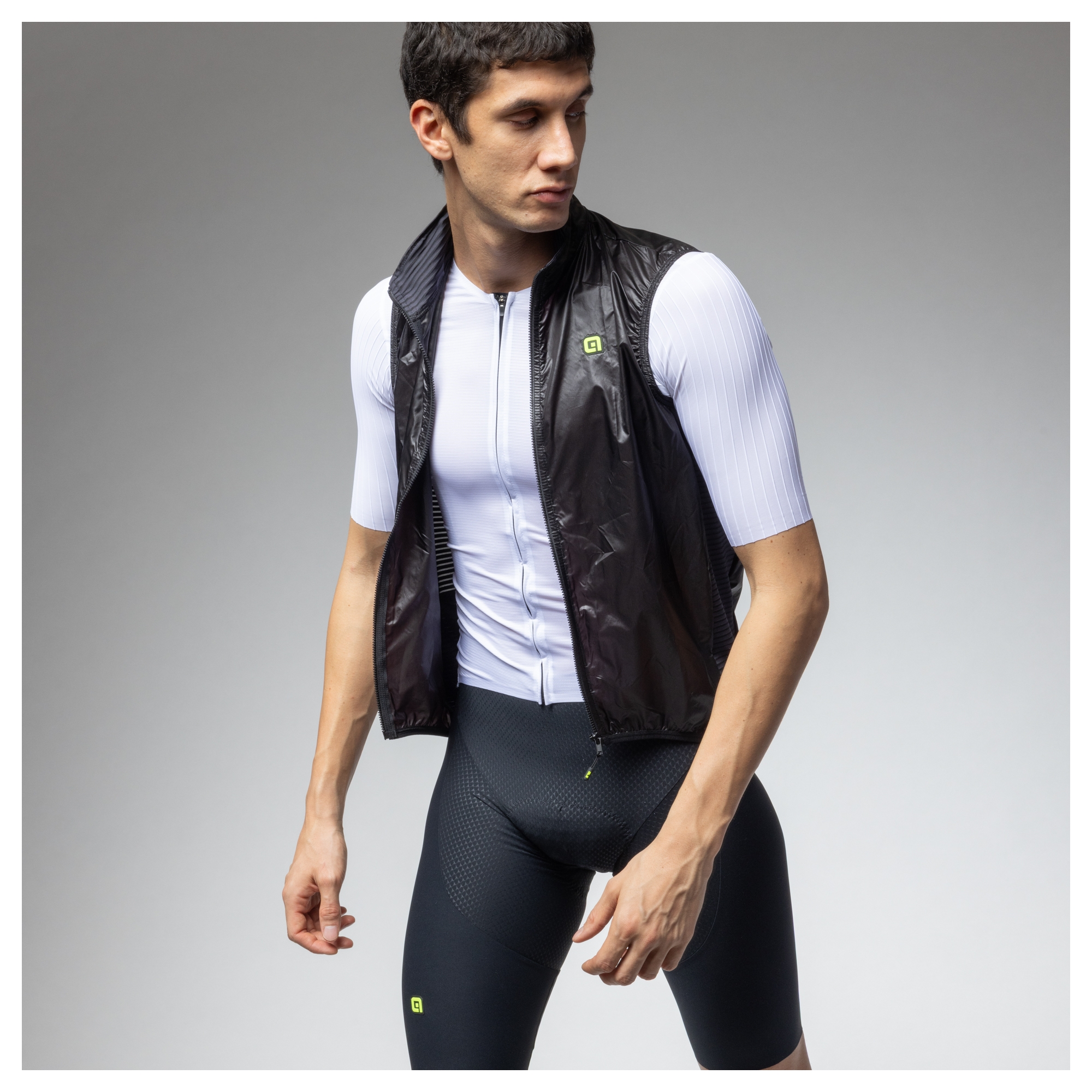Kamizelka rowerowa męska ALE Guscio Light Pack 2.0