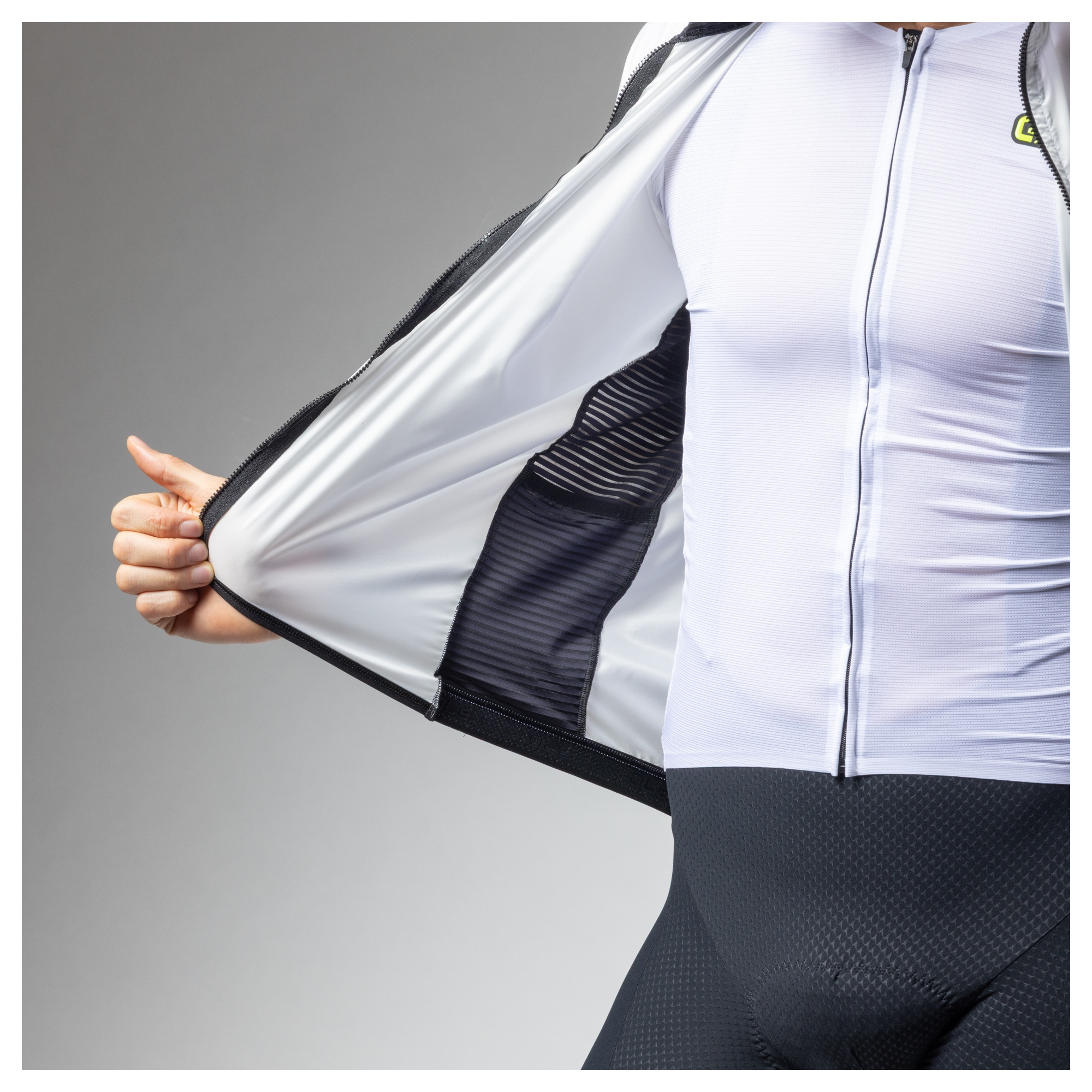 Kurtka rowerowa męska ALE Guscio Light Pack 2.0