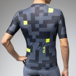 Koszulka rowerowa męska ALE Pragma Pixel