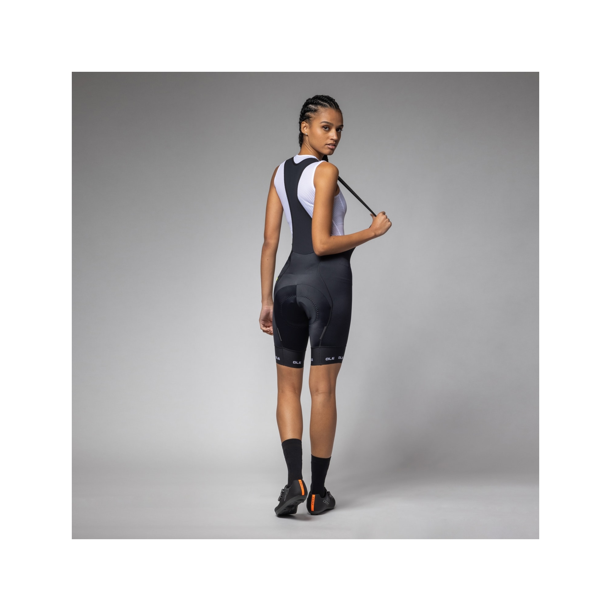 Spodenki rowerowe damskie ALE PR-E Strada 2.0 Bibshorts