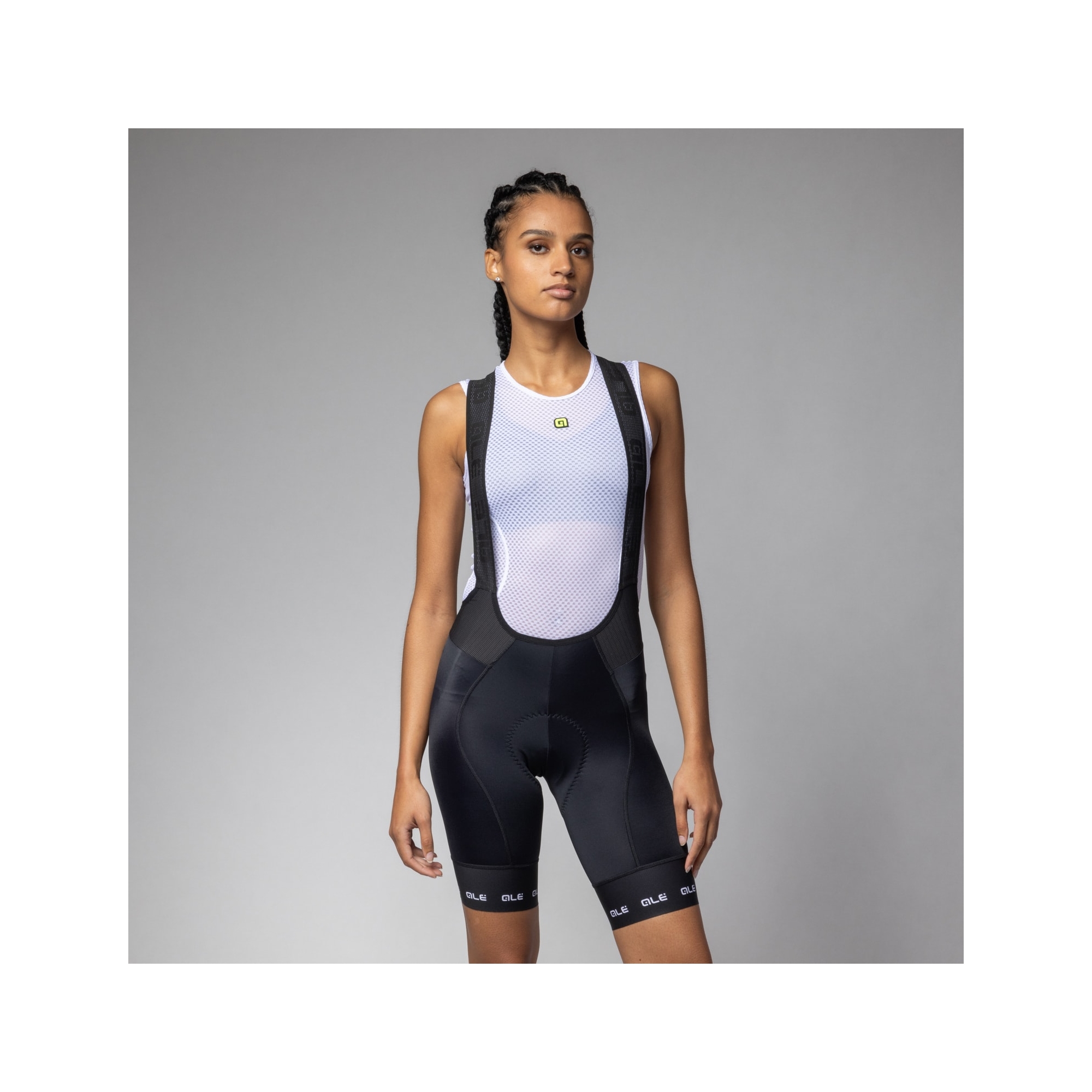 Spodenki rowerowe damskie ALE PR-E Strada 2.0 Bibshorts