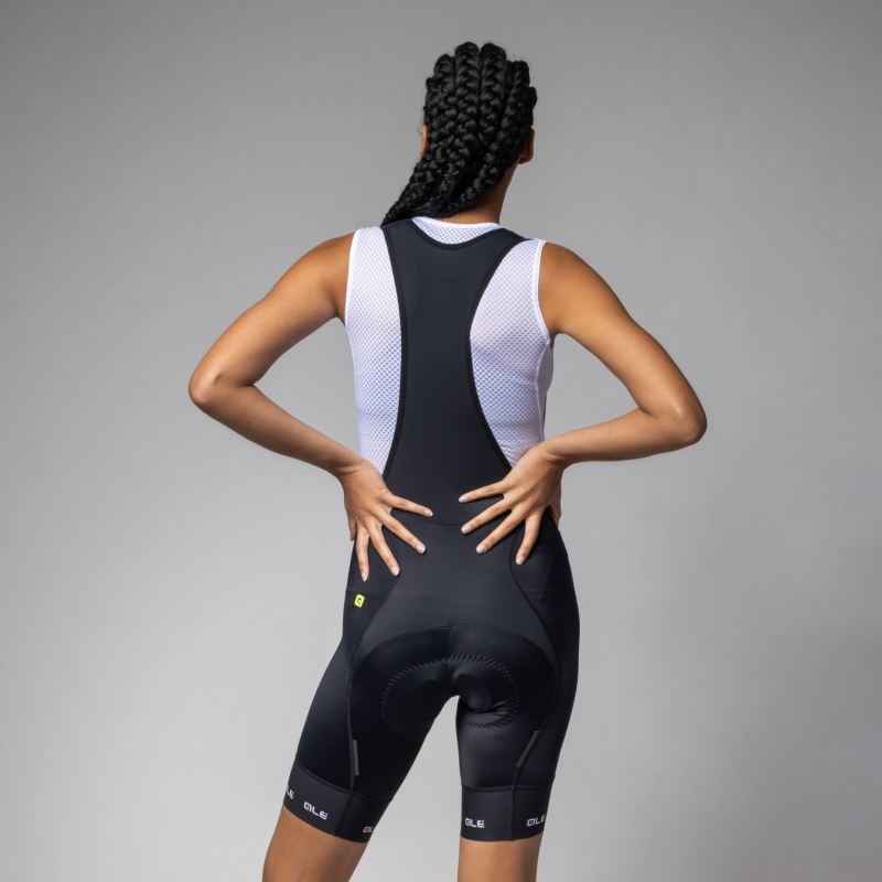 Spodenki rowerowe damskie ALE PR-E Strada 2.0 Bibshorts