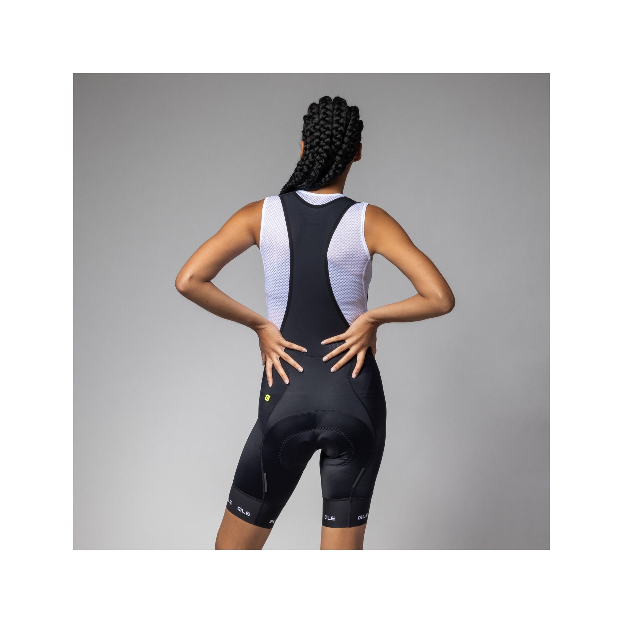 Spodenki rowerowe damskie ALE PR-E Strada 2.0 Bibshorts