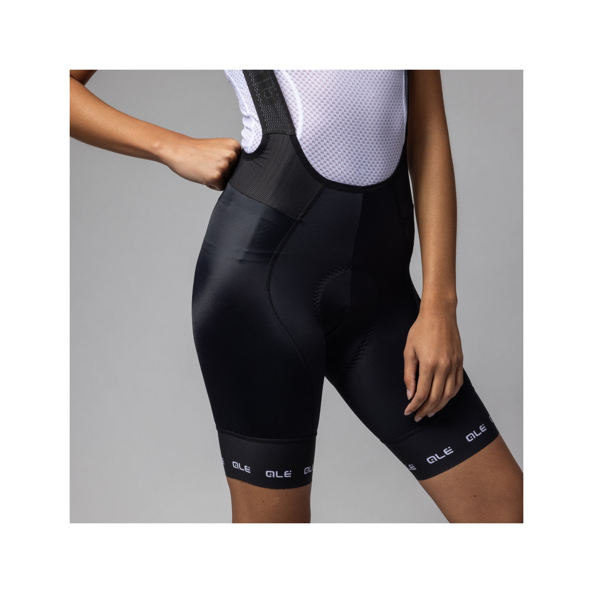 Spodenki rowerowe damskie ALE PR-E Strada 2.0 Bibshorts