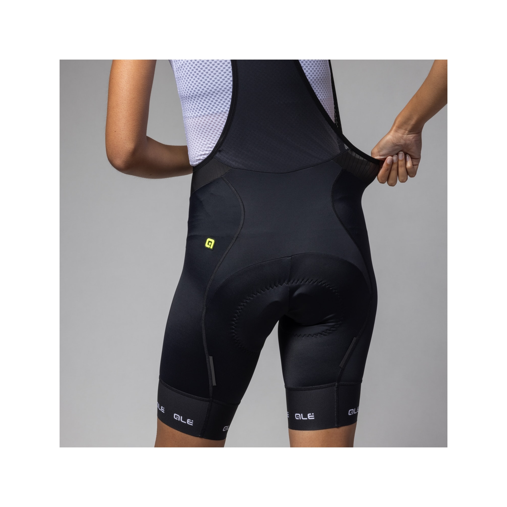 Spodenki rowerowe damskie ALE PR-E Strada 2.0 Bibshorts