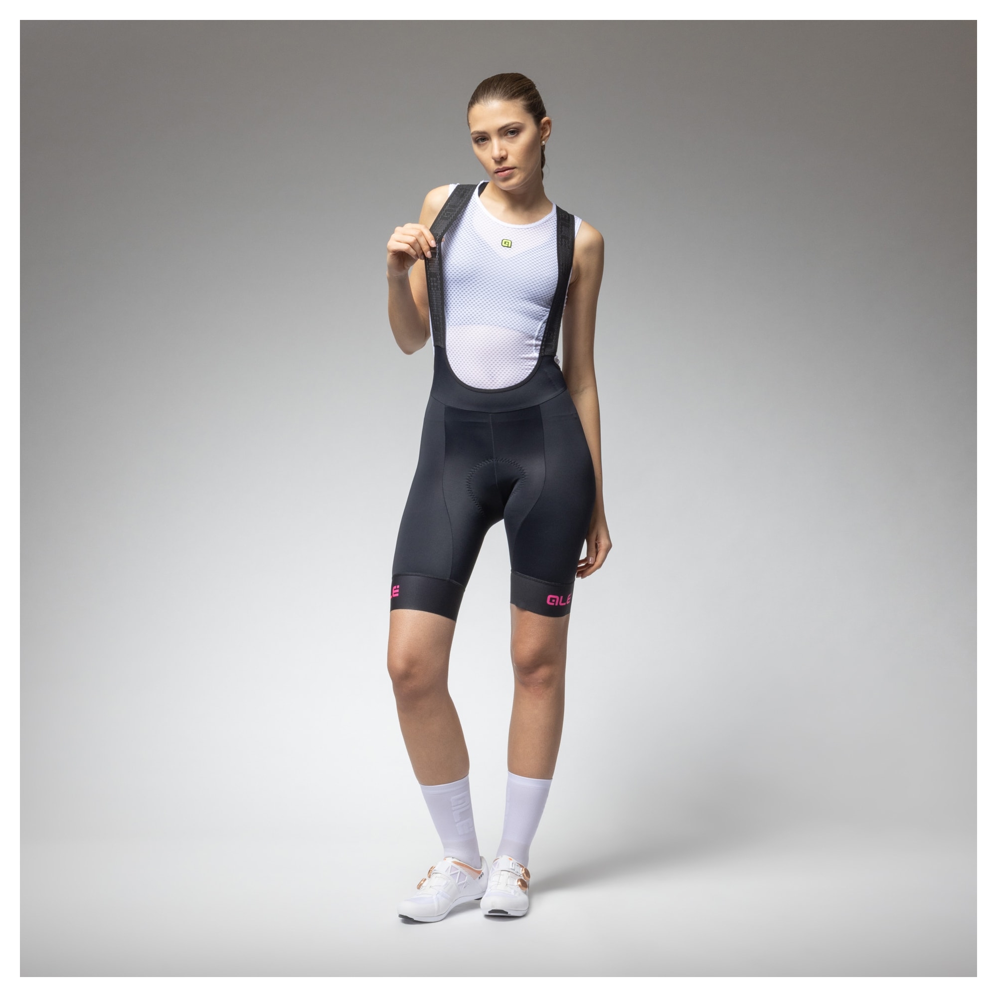 Spodenki rowerowe damskie ALE Pragma Traguardo 2.0 Bibshorts