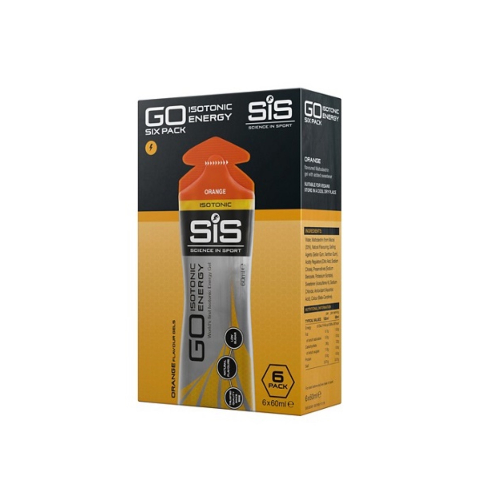 Żel Izotoniczny SIS Go 6x60 ml