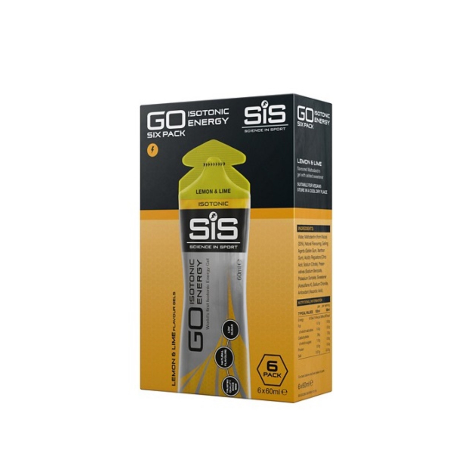 Żel Izotoniczny SIS Go 6x60 ml