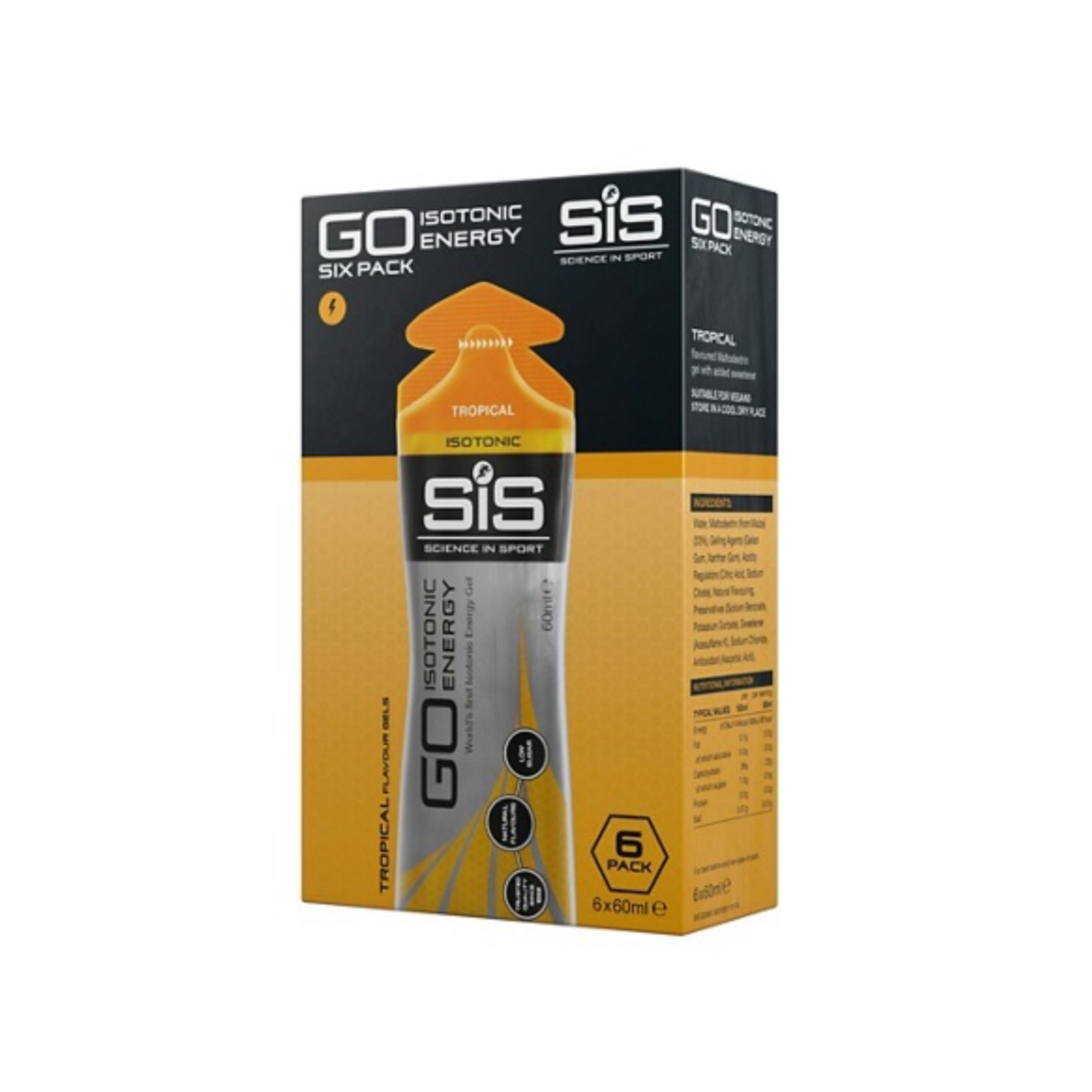 Żel Izotoniczny SIS Go 6x60 ml