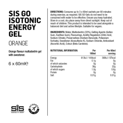 Żel Izotoniczny SIS Go 6x60 ml