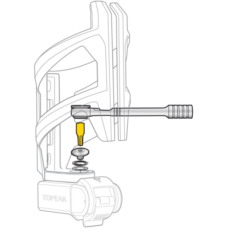 TOPEAK KLUCZ RATCHET ROCKET LITE DX+, 17 funkcji