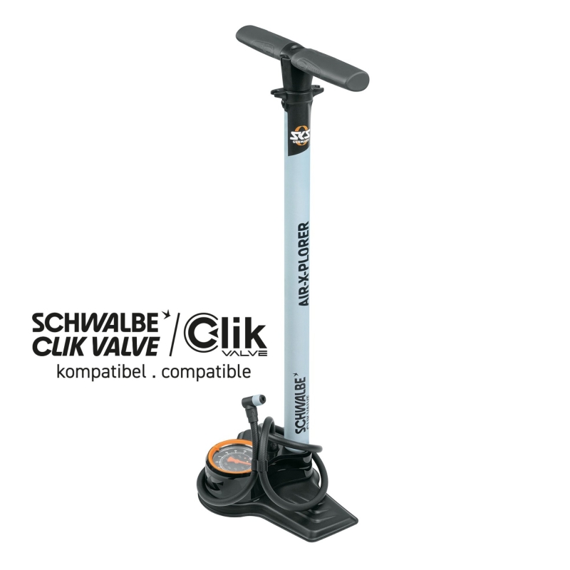 Pompka rowerowa podłogowa SKS Air-X-Plorer Clik Valve 10.0