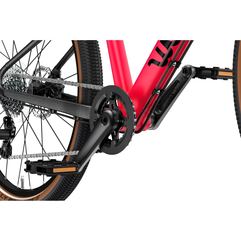 Rower dziecięcy WOOM Explore 4 Neon Pink Limited Edition