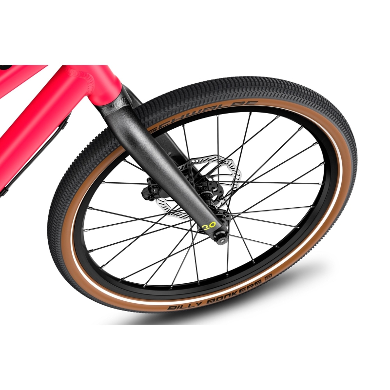 Rower dziecięcy WOOM Explore 4 Neon Pink Limited Edition