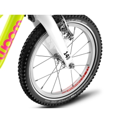 Rower dziecięcy WOOM GO 2 Neon Lime Limited Edition