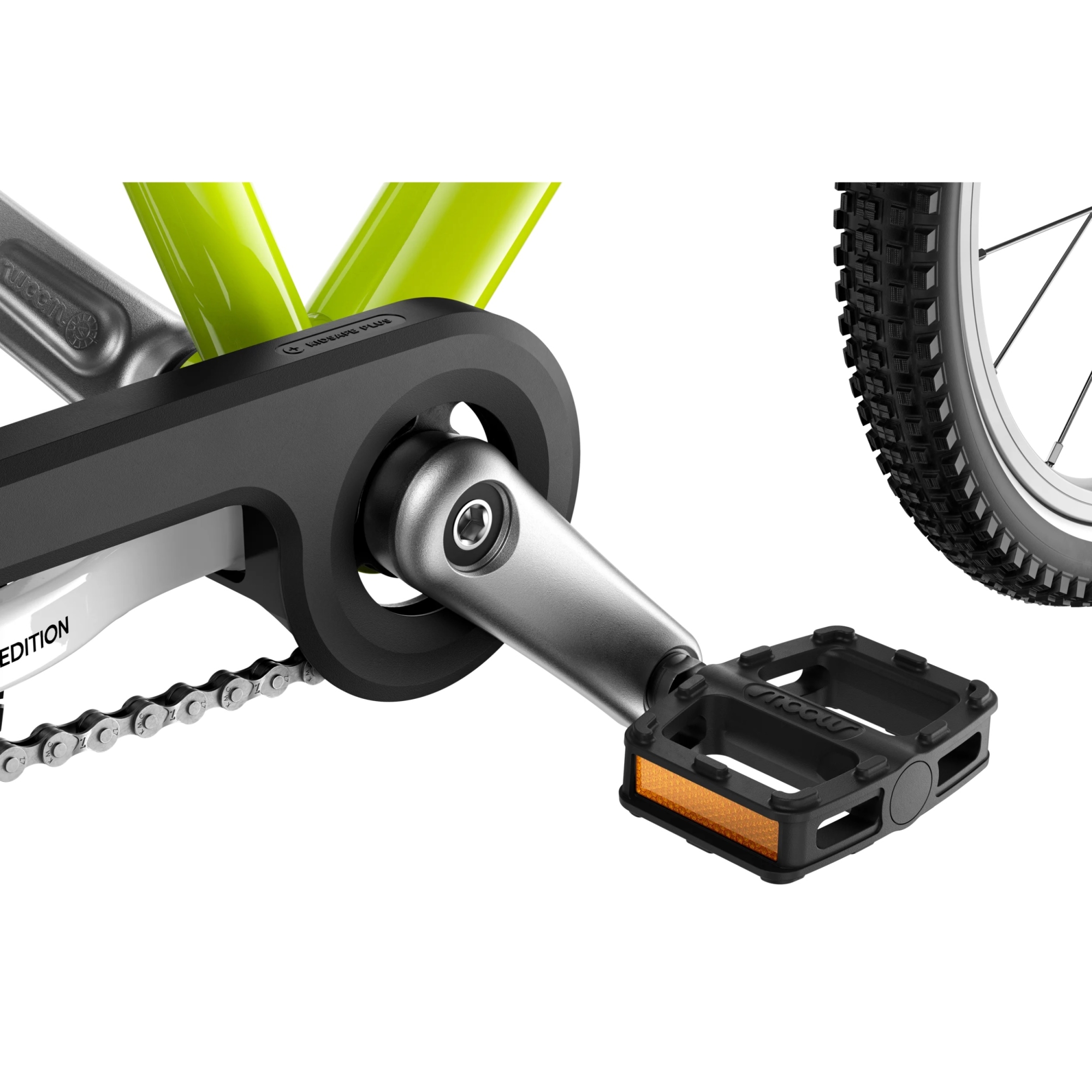 Rower dziecięcy WOOM GO 3 Neon Lime Limited Edition