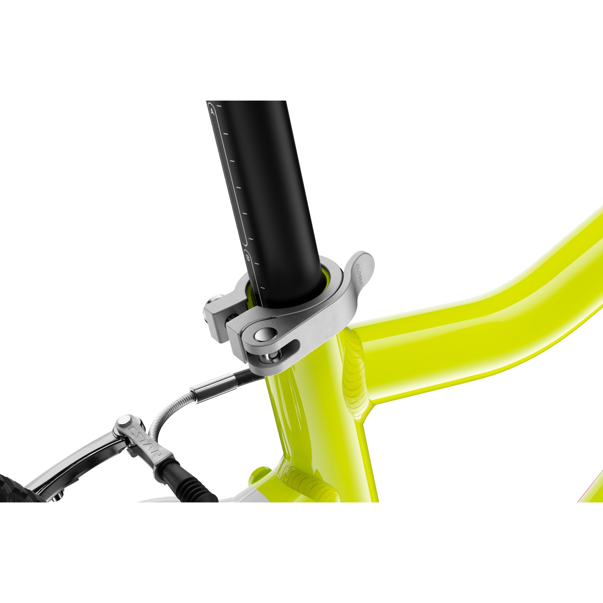 Rower dziecięcy WOOM GO 3 Neon Lime Limited Edition