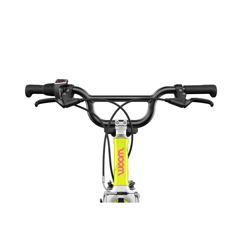 Rower dziecięcy WOOM GO 4 Neon Lime Limited Edition