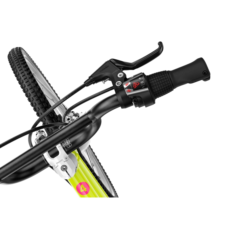 Rower dziecięcy WOOM GO 4 Neon Lime Limited Edition
