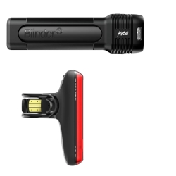 Oświetlenie rowerowe zestaw KNOG Blinder 400 + R150
