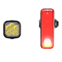 Oświetlenie rowerowe zestaw KNOG Blinder 400 + R150