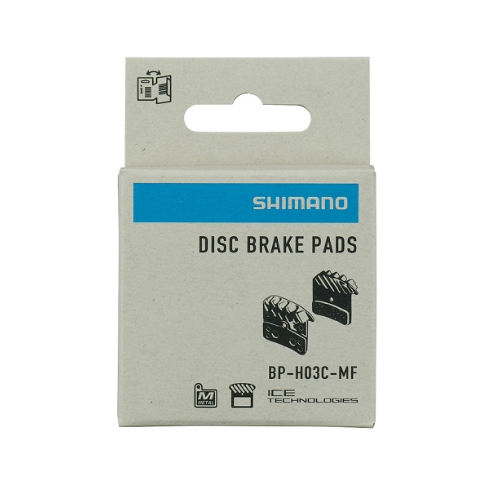 Klocki hamulcowe do roweru SHIMANO BP-H03C-MF