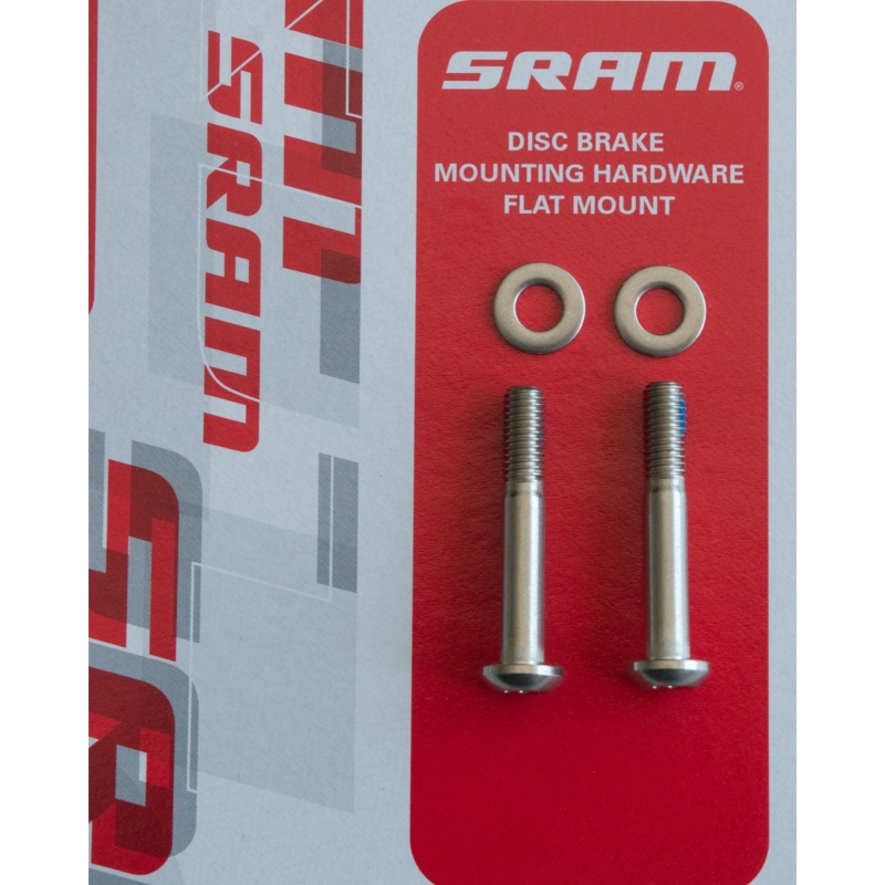 Śruby zacisku hamulca SRAM Flat Mount Titanium