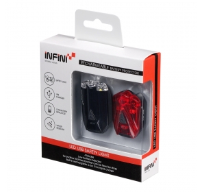 Zestaw Lampek INFINI Lava Set USB - black Zestaw Lampek INFINI Lava Set USB - black