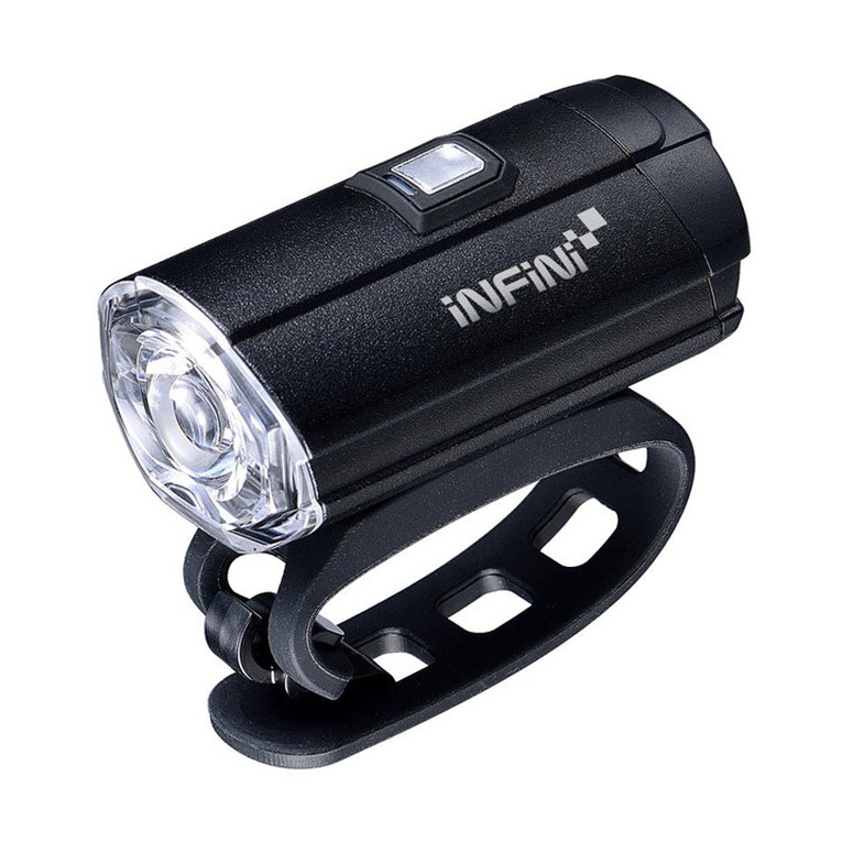 Lampka Rowerowa Przednia INFINI Tron 300 - black