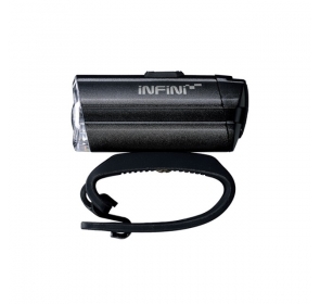 Lampka Rowerowa Przednia INFINI Tron 300 - black