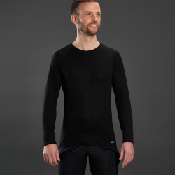 Koszulka rowerowa męska GRIPGRAB Merino Blend Thermal Long Sleeve Base Layer