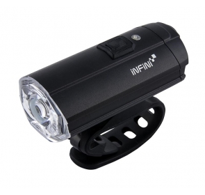 Lampka Rowerowa Przednia INFINI Tron 500 - black