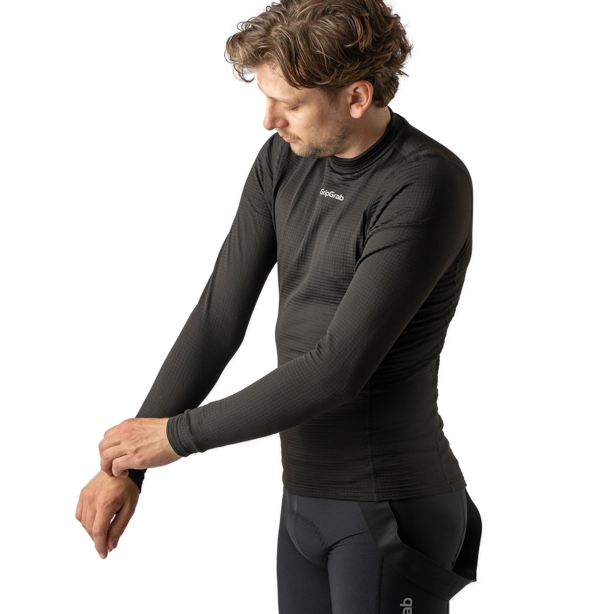 Koszulka rowerowa męska GRIPGRAB RIDE Winter Long Sleeve Base Layer