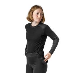 Koszulka rowerowa damska GRIPGRAB Merino Blend Thermal Long Sleeve Base Layer