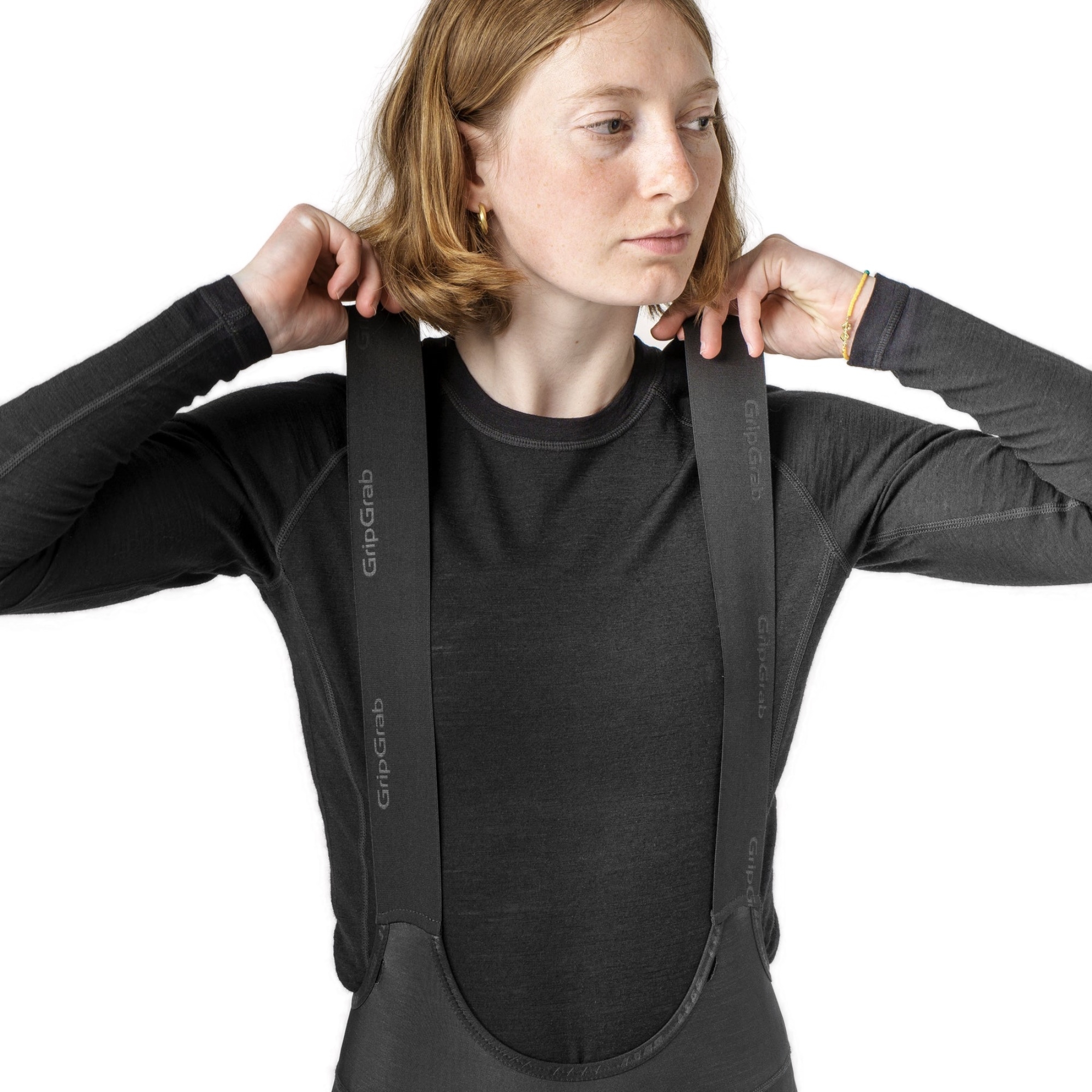 Koszulka rowerowa damska GRIPGRAB Merino Blend Thermal Long Sleeve Base Layer