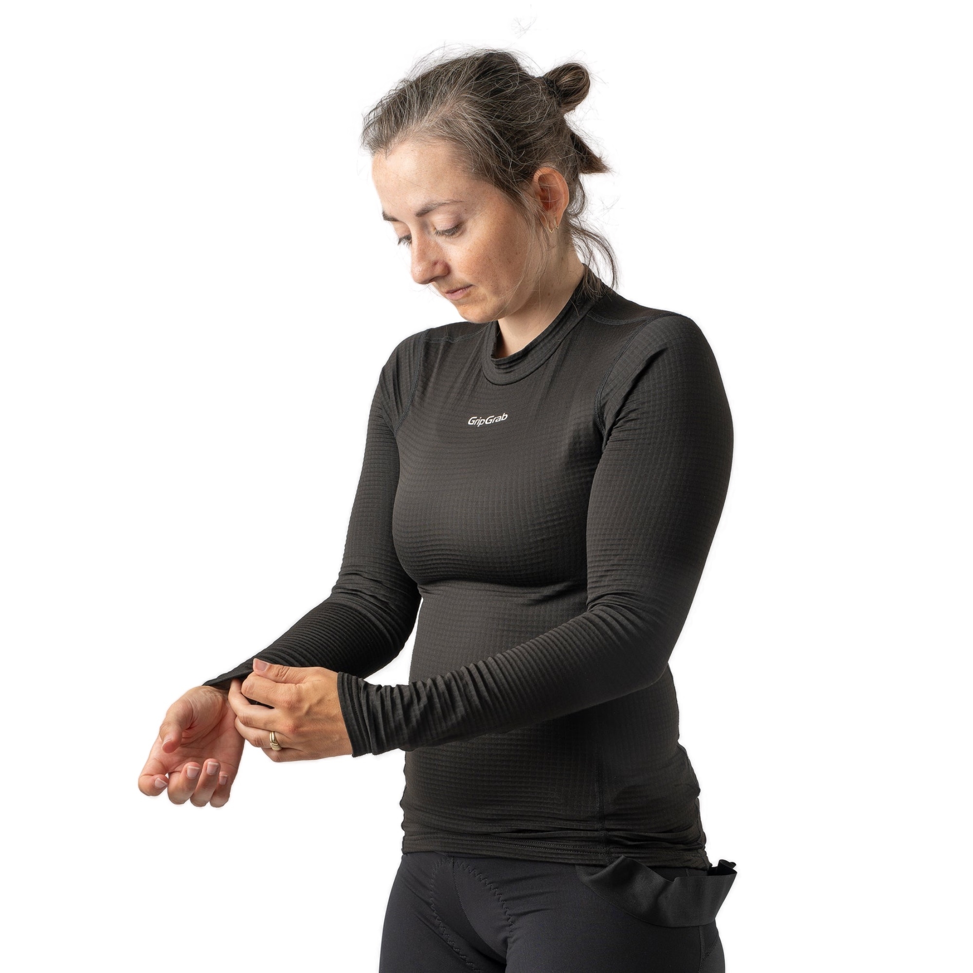 Koszulka rowerowa damska GRIPGRAB RIDE Winter Long Sleeve Base Layer