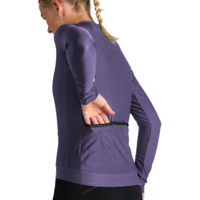 Koszulka rowerowa damska GRIPGRAB PACR Long Sleeve