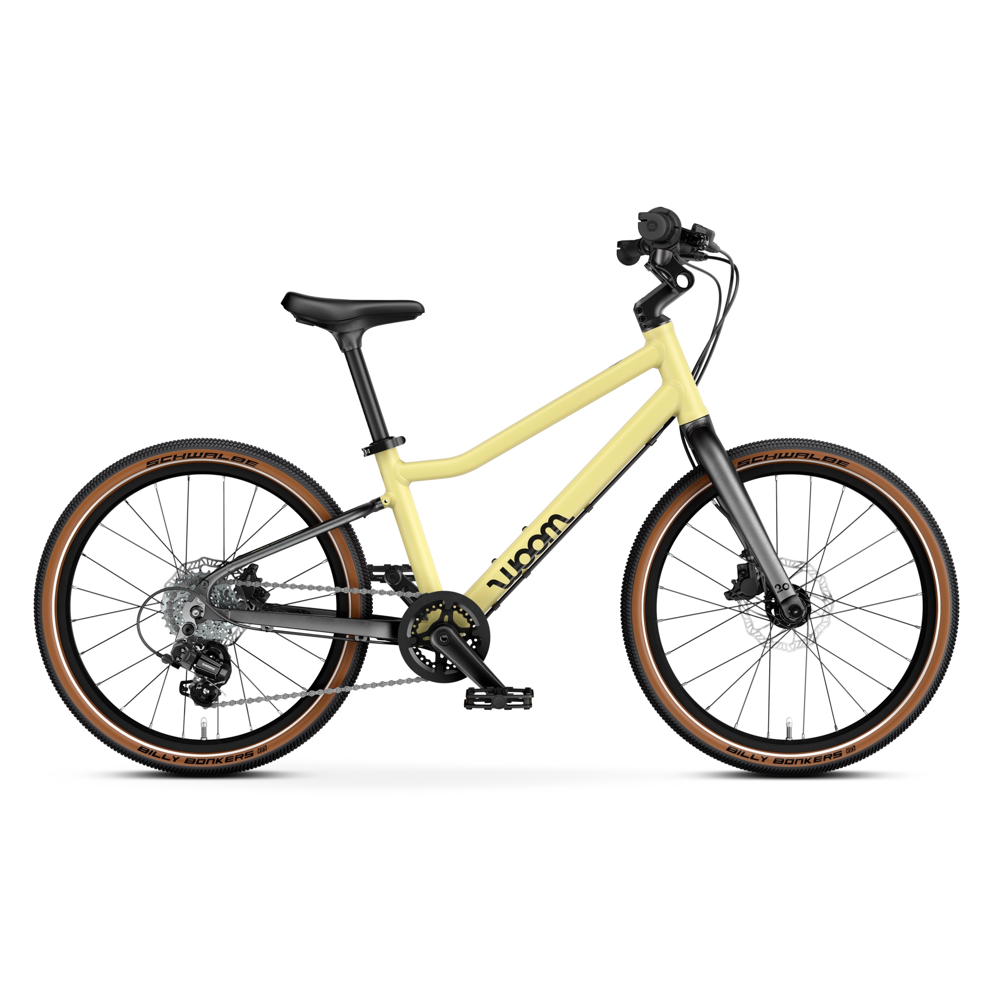 Rower dziecięcy WOOM Explore 4 Mellow Yellow Limited Edition