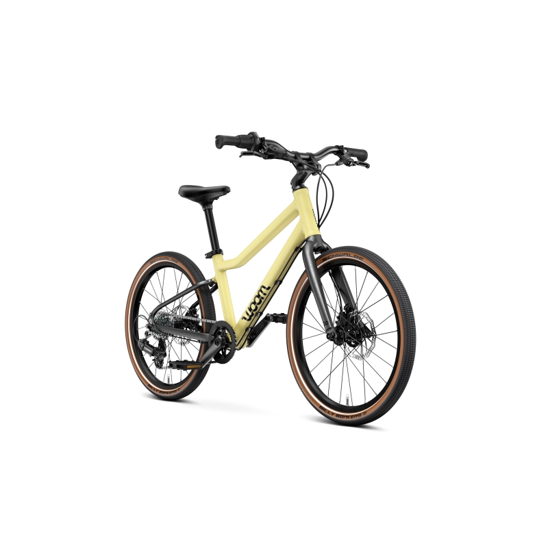 Rower dziecięcy WOOM Explore 4 Mellow Yellow Limited Edition