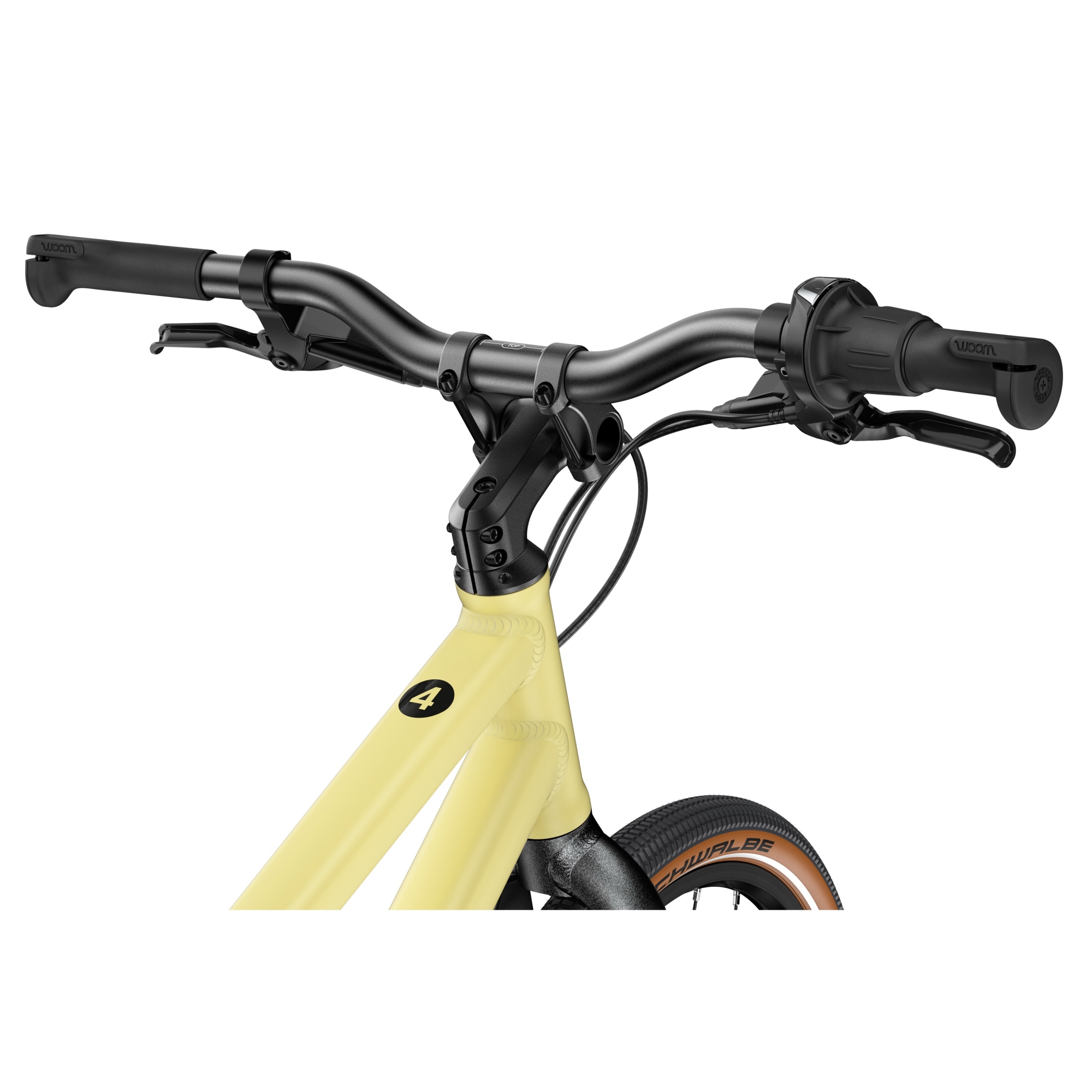 Rower dziecięcy WOOM Explore 4 Mellow Yellow Limited Edition
