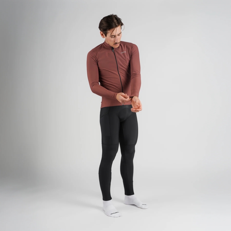 Koszulka rowerowa męska GRIPGRAB PACR Thermal Long Sleeve Jersey