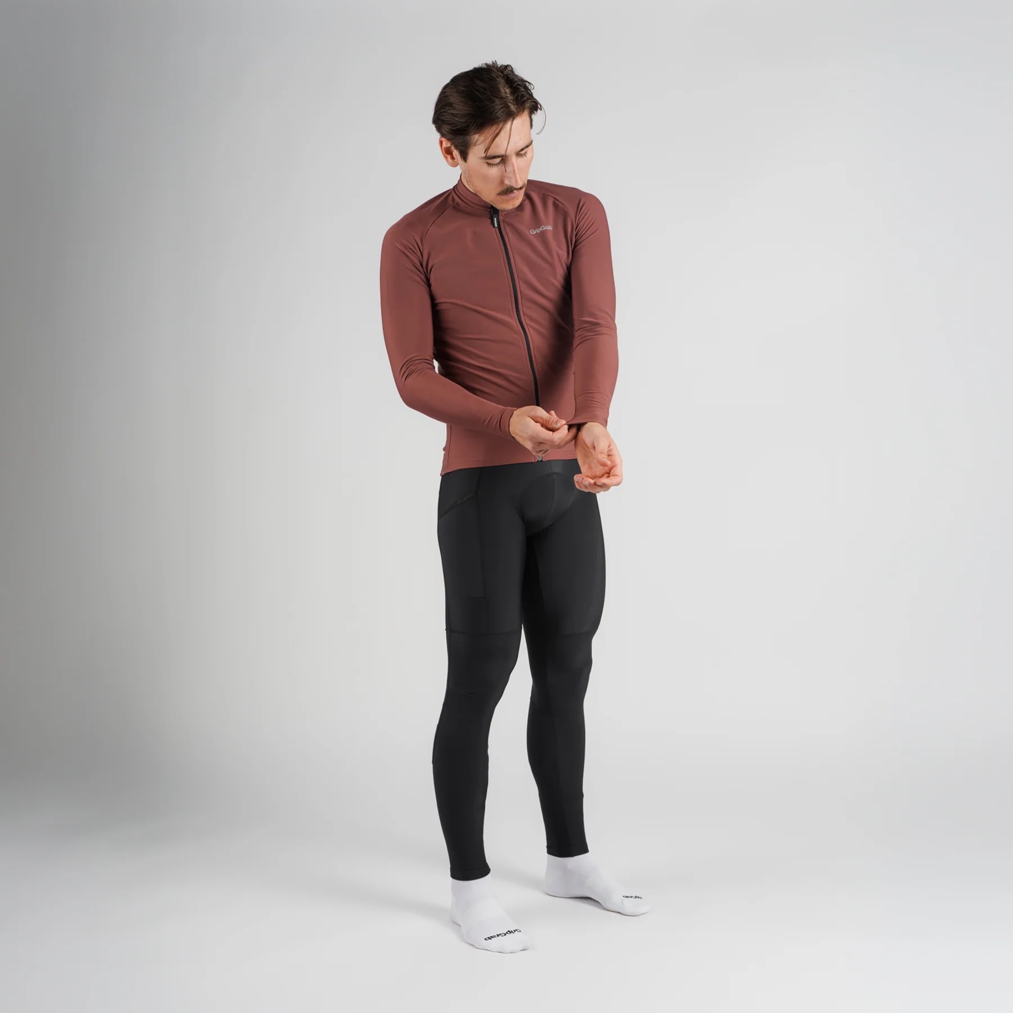 Koszulka rowerowa męska GRIPGRAB PACR Thermal Long Sleeve Jersey