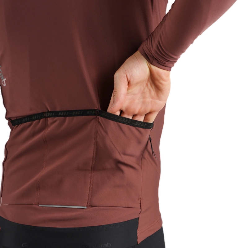 Koszulka rowerowa męska GRIPGRAB PACR Thermal Long Sleeve Jersey