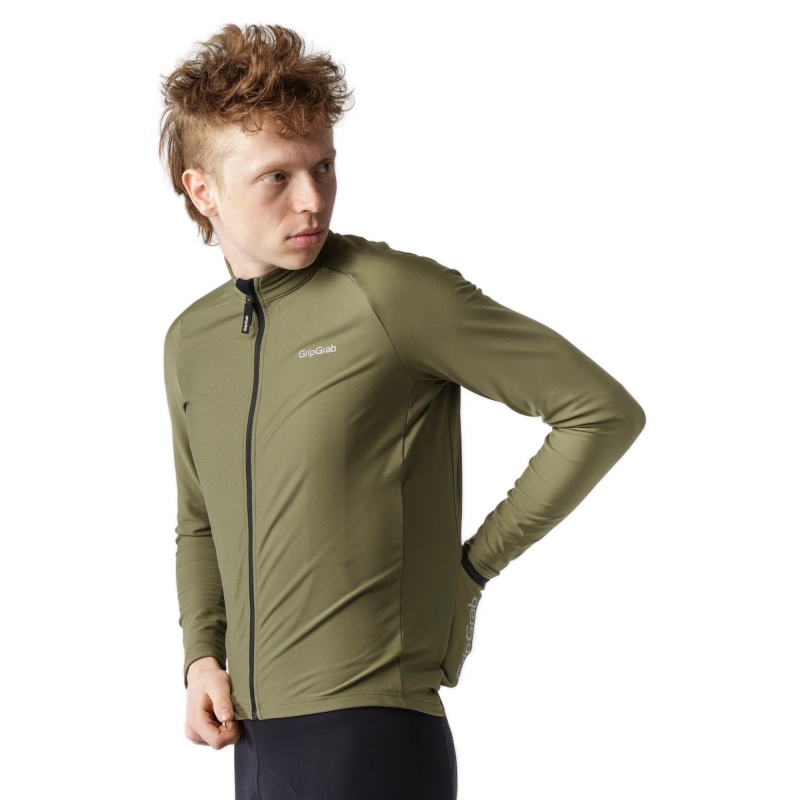 Koszulka rowerowa męska GRIPGRAB PACR Thermal Long Sleeve Jersey
