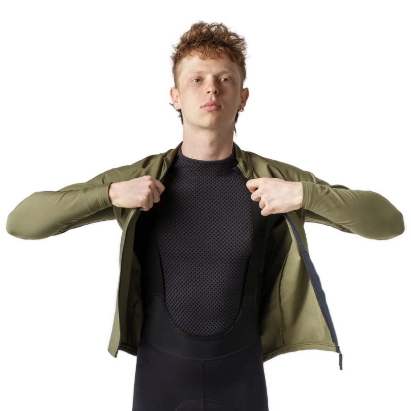 Koszulka rowerowa męska GRIPGRAB PACR Thermal Long Sleeve Jersey