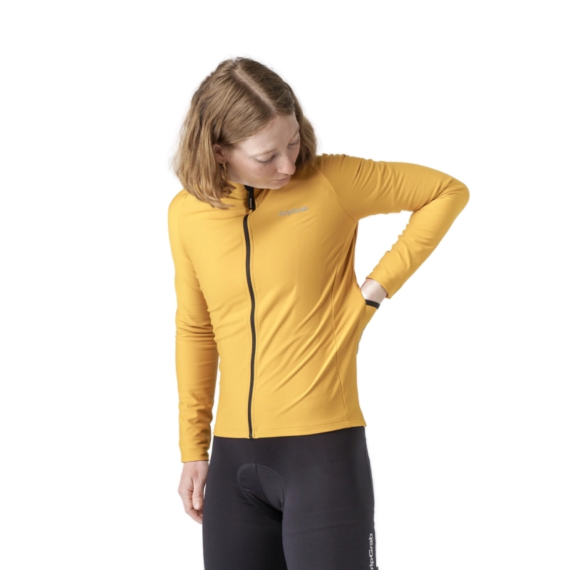 Koszulka rowerowa damska GRIPGRAB W's PACR Thermal Long Sleeve Jersey