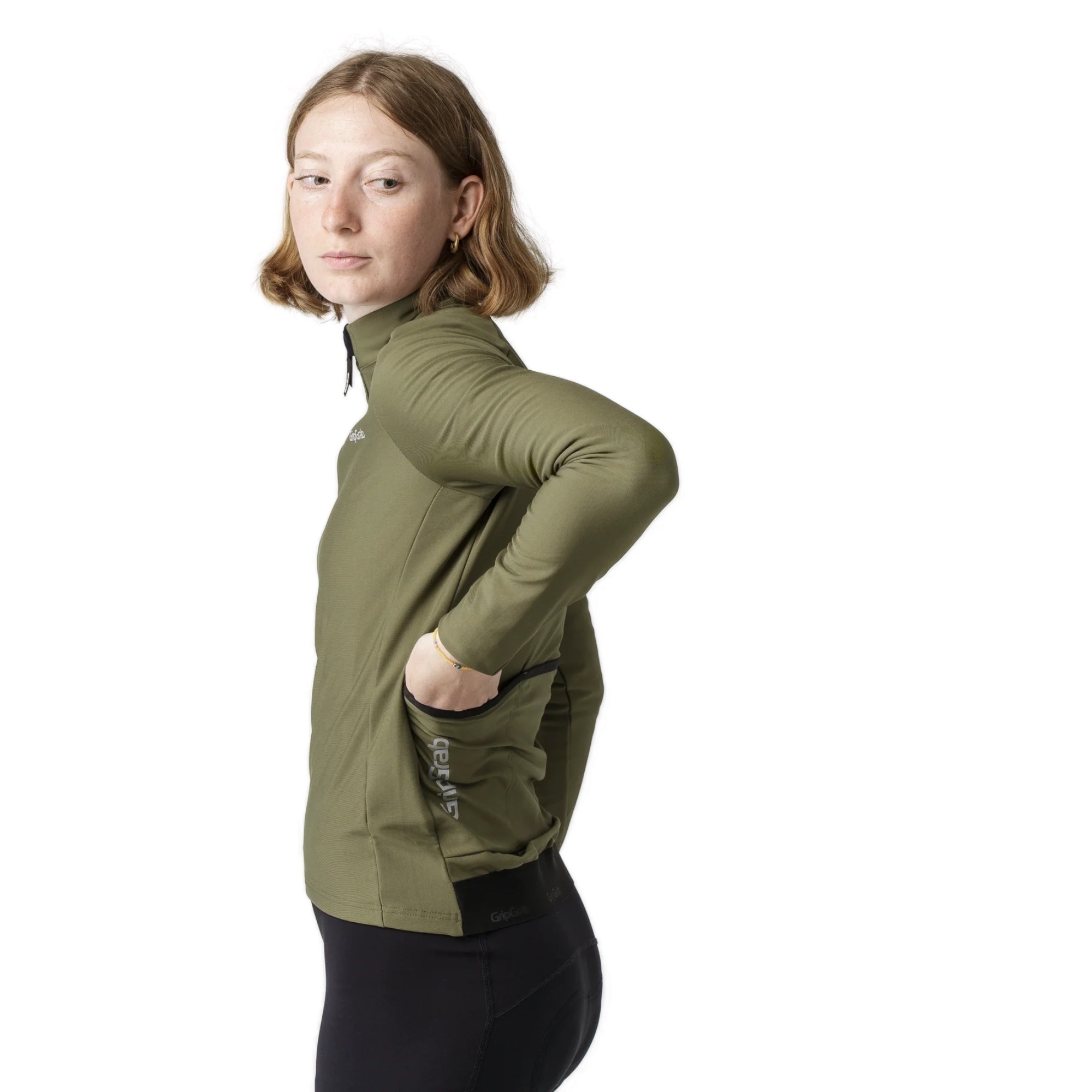 Koszulka rowerowa damska GRIPGRAB W's PACR Thermal Long Sleeve Jersey