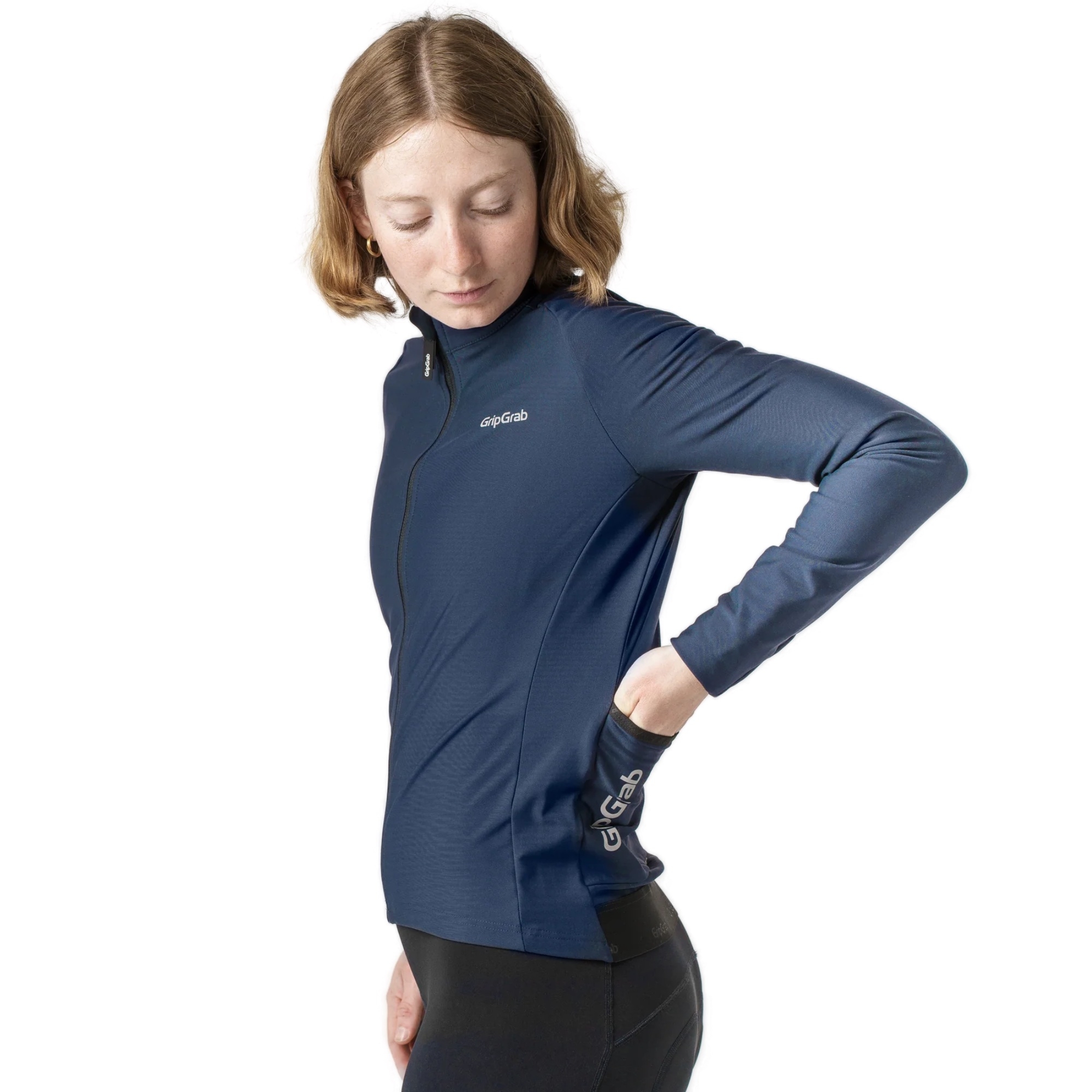 Koszulka rowerowa damska GRIPGRAB W's PACR Thermal Long Sleeve Jersey