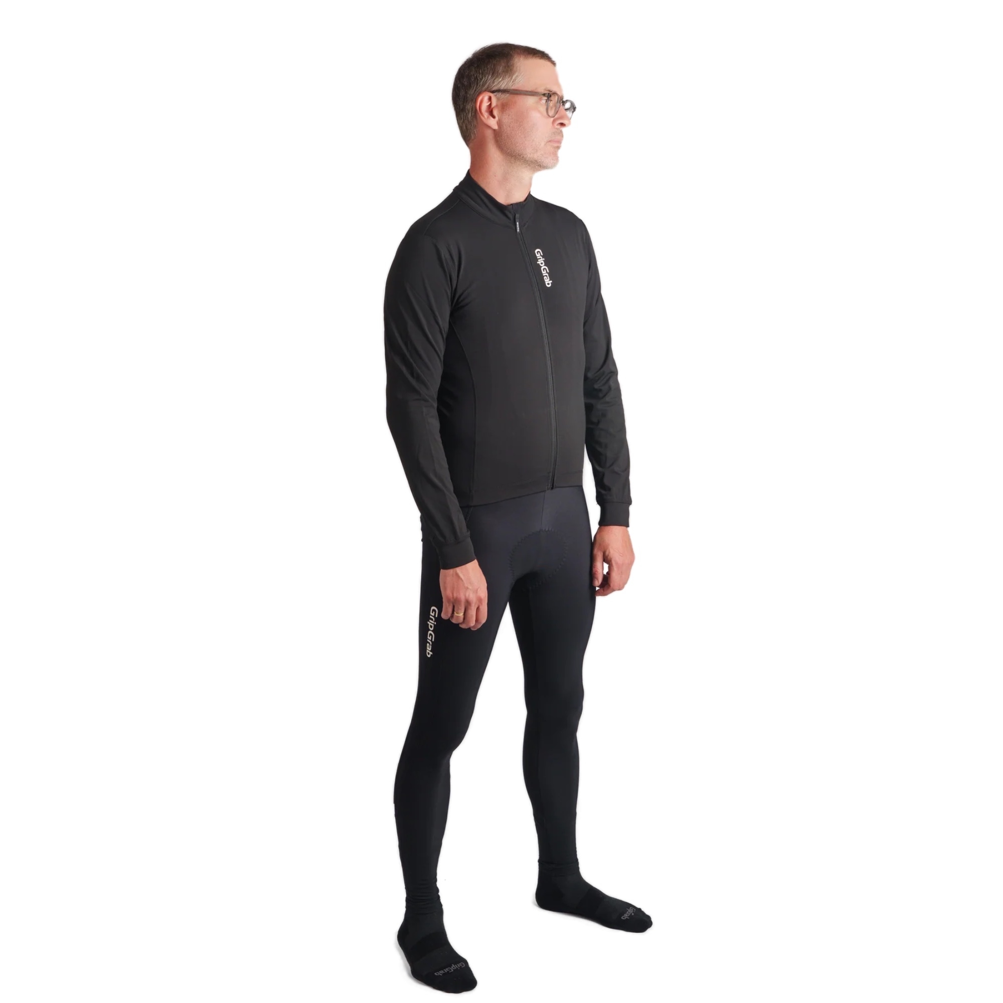 Koszulka rowerowa męska GRIPGRAB RIDE Thermal Long Sleeve Jersey